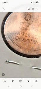 1957 - D Lincoln Cent With Obverse And Reverse Errors.BU Condition!! Very Rare. - Picture 1 of 10
