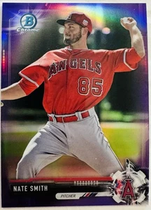 2017 Bowman Chrome Prospects Purple Refractor /250 Nate Smith #BCP93 - Picture 1 of 2