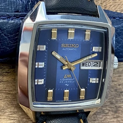 Seiko Automático LM LordMatic Special 5206-5070 DE COLECCIÓN REPARADO PROFESIONAL de abril de 1974 Foto 1 de 4