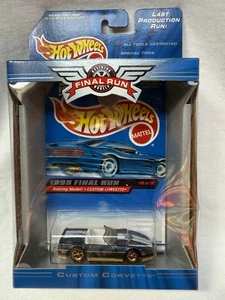 Hot Wheels 1989 Chevy Custom Corvette. Rare,VHTF! '99 Final Run Series #10 of 12 - Picture 1 of 4
