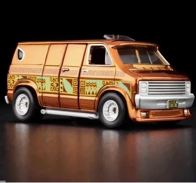 Dodge Tradesman Van años 70 exclusiva de Hot Wheels Collectors RLC - ¡TOTALMENTE NUEVA!! Foto 1 de 4