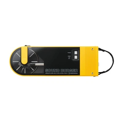 AudioTechnica ATSB727 Sound Burger Portable Bluetooth Turntable Yellow - Image 1 of 4
