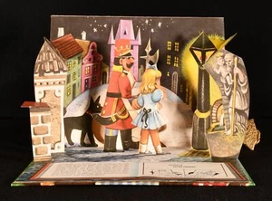 c1977 Goldilocks And The Three Bears Vojtech Kubasta Illustrated Pop-Up - Foto 1 di 5