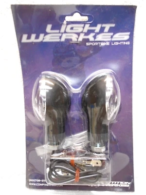 Новый свет Werkes одна пара короткий стебель прозрачный поворотники конкуренции Werkes - Изображение 1 из 3