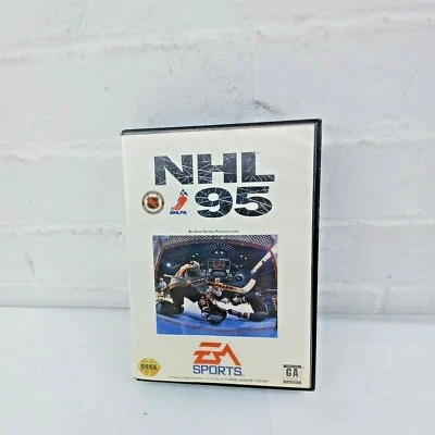 NHL 95 (Sega Genesis, 1994) Hockey - Image 1 of 4