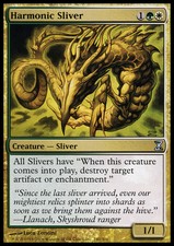 [1x] Harmonic Sliver - Foil - Slight Play, English - Time Spiral MTG Magic