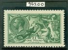 SG 403 £1 deep green Spec N72(2). A very fine lightly mounted mint example...