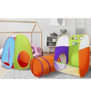 Tienda de campaña para niños Alvantor niñas niños tienda de juegos tienda emergente túnel pozo de bolas - Imagen 1 de 10