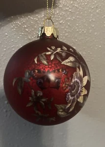 Gisela Graham Butterfly Christmas Tree Ornament Bauble Decoration - Picture 1 of 1
