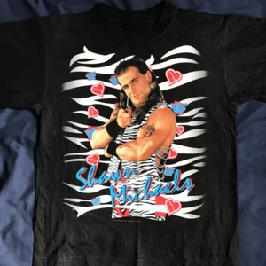 Shawn Michaels Black T-Shirt Unisex Cotton Short Sleevee - Picture 1 of 1