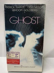 Ghost (1990) VHS Patrick Swayze Demi Moore Sealed New!! - Picture 1 of 6