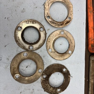 1974 John Deere Vintage Snowmobile 500 CCW KEC-440 Track Driver Bearing Flanges - Image 1 of 3