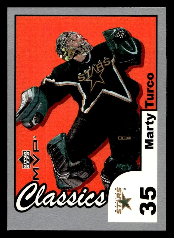 2002-03 Upper Deck MVP #57 Marty Turco Classics - Image 1 of 2