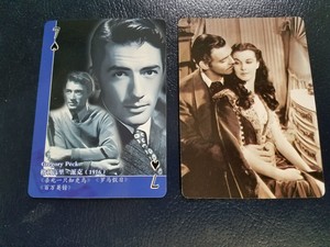 Gregory Peck Actor Roman Holiday The Omen World Movie Star Playing Card