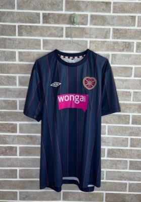 Heart Of Midlothian Hearts Away Football Shirt 2011/2012 Umbro jersey XL #10 - Image 1 of 4