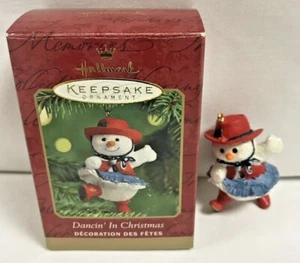 Hallmark 2000 recuerdo adorno de Navidad baile en Navidad con caja - Imagen 1 de 5