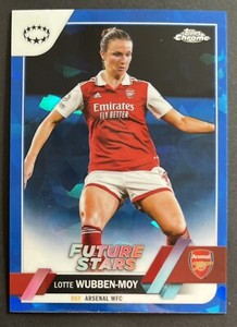 Lotte Wubben-Moy 2022-23 Topps Chrome SAPPHIRE UEFA Womens UWCL FUTURE STARS #70