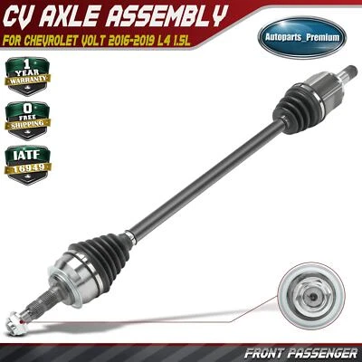 Conjunto de eje CV para pasajero delantero para Chevrolet Volt 2016 2017 2018 2019 L4 1,5 L Foto 1 de 4