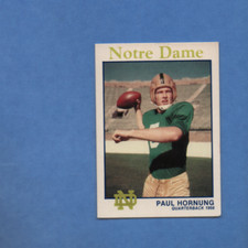 PAUL HORNUNG NOTRE DAME CARD