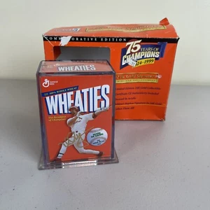 1998 Edition Wheaties Mark Mcgwire Sealed With Acrylic Case 24k Gold Signature - Imagen 1 de 5