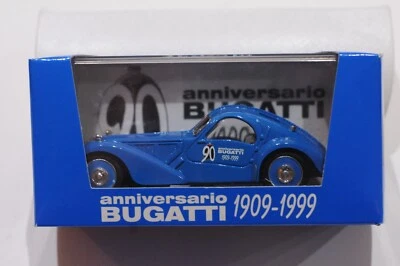 BRUMM 1936 BUGATTI 57S ATLANTIC SCALE 1:43 LIMITED 456/3000 NEW - Image 1 of 4