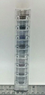 True Colors USA Mineral Makeup 8 Stack by Estey Intl  - Black Diamonds - Image 1 of 2