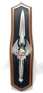 Vintage 1999 Harley Davidson Freedom Dagger with Wall Mount Plaque B*RR - Picture 1 of 19