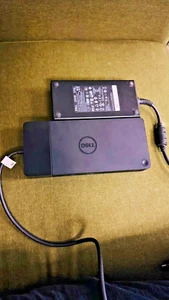 Dell WD19 Thunderbolt 3 USB DisplayPort Docking Station W Power Adap 180W! - Picture 1 of 2