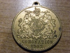 A 1902 King Edward VII Coronation Medal - nice item 27mm