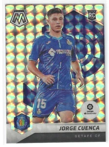 2021-22 PANINI MOSAIC LA LIGA JORGE CUENCA SILVER MOSAIC PRIZM RC #57 GETAFE - Picture 1 of 1