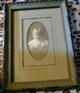 Antik gerahmtes Foto Baby Junge vor 1900 viktorianischer Ära professionell gerahmt - Bild 1 von 12