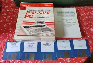 Vintage Timeworks Desktop Publisher PC IM auf Diskette - Bild 1 von 11