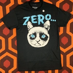 Grumpy Cat T-Shirt Herren Small ZERO Fs Given - Bild 1 von 7