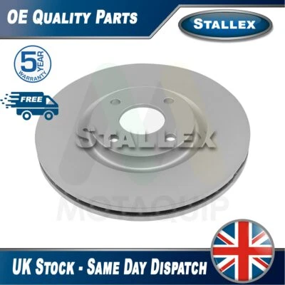 Fits Ford Ecosport 2017- 1.0 1.5 dCi 1.6 2.0 1x Brake Disc Front Stallex - Image 1 of 4