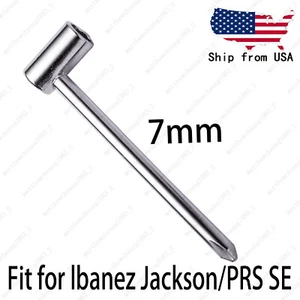 7mm Metal Guitar Truss Rod Adjustment Wrench Tool Fit for lbanez Jackson/PRS SE - Picture 1 of 5