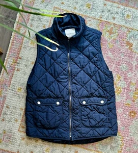 Thread & Supply Navy Blue Vest Jacket - Medium - Picture 1 of 3
