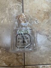Patron Silver Tequila plastic replica 375 ml w/screw of lid Drinking cup