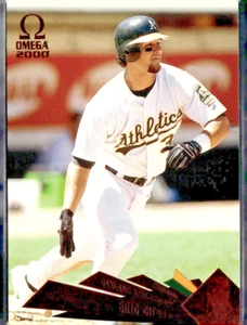 2000 PACIFIC OMEGA COPPER FOIL PARALLEL BLANK SERIAL #101 ERIC CHAVEZ A'S 1/1 - Picture 1 of 2
