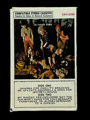 RE-SEALED, Jethro Tull - This Was CRX 6336, slipcase, audio cassette, US, 1968 - Image 1 of 4