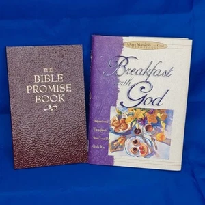 The Bible Promise Book and Breakfast with God 2 books for the soul - Foto 1 di 13