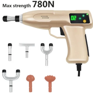 Massaggiatore Attivatore Elettrico 6 Teste Trattamento Vertebre Cervicali Pistola Regolazione - Foto 1 di 6