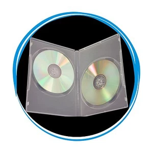 100 7mm Slim Double Clear DVD Cases D7DDC - Picture 1 of 1