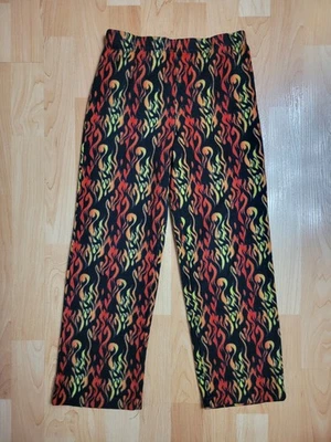 Joe Boxer Fleece Flame Print Pajama Pants Small — 第 1/3 张图片