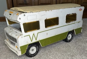 Vintage Tonka Winnebago Indian RV Camper 22” 1970s Pressed Steel Toy Hollow - Picture 1 of 15