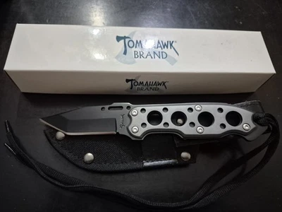 Navaja de Bolsillo Táctica Marca Tomahawk Todo Metal Hoja Única con Caja Original Foto 1 de 4