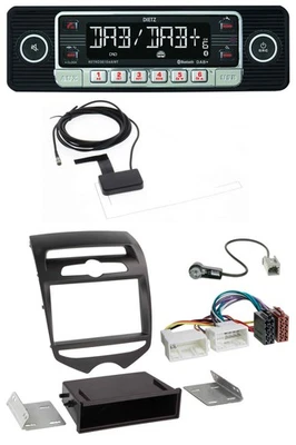 Dietz DAB Bluetooth USB MP3 Autoradio für Hyundai ix20 (ab 10) man. Klima - Bild 1 von 4