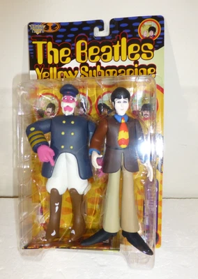 Figura 1999 McFarlane Toys The Beatles Yellow Submarine Paul Capt Fred ¡Sin usar, en caja! Foto 1 de 4