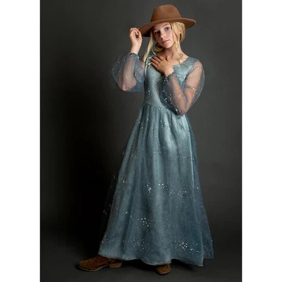 Joyfolie Mia Joy Layla Dress in Seaglass Girl’s Size 14 - Image 1 of 4