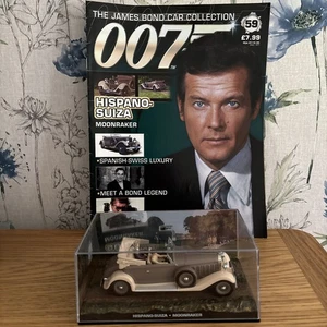 The James Bond Car Collection No 59 Hispano-Suiza With Magazine - Picture 1 of 19