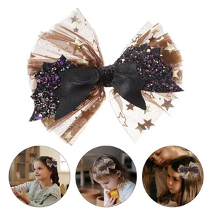 Horquilla de Halloween para niños pinza para el cabello con moño pasadores fiesta joyería para el cabello - Imagen 1 de 10